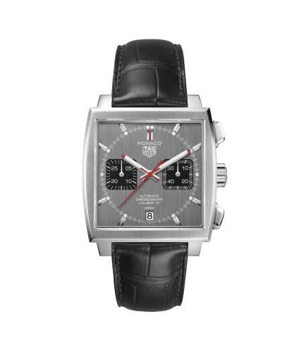 TAG Heuer Monaco Calibre 12 Stainless Steel / Grey / Final Edition